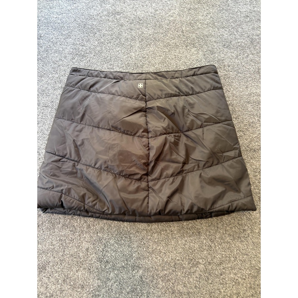 SwissTech Skirt Womens XL 16-18 Black Puffer Quilted Insulated Winter Warm